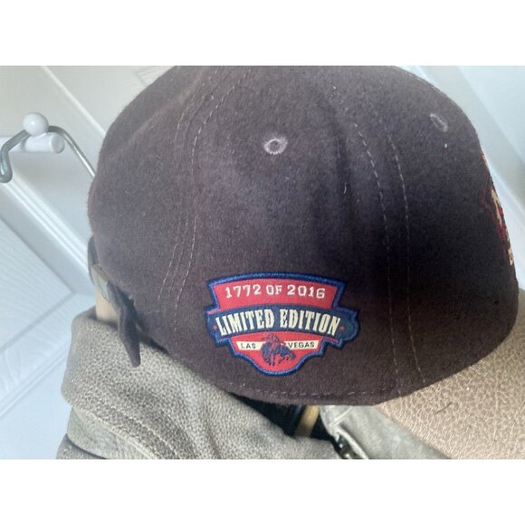 Wrangler NFR 2016 PRCA Limited Ed. Leather Jacket + Hat Sz 2XL Pro Rodeo Vegas - Picture 8 of 16